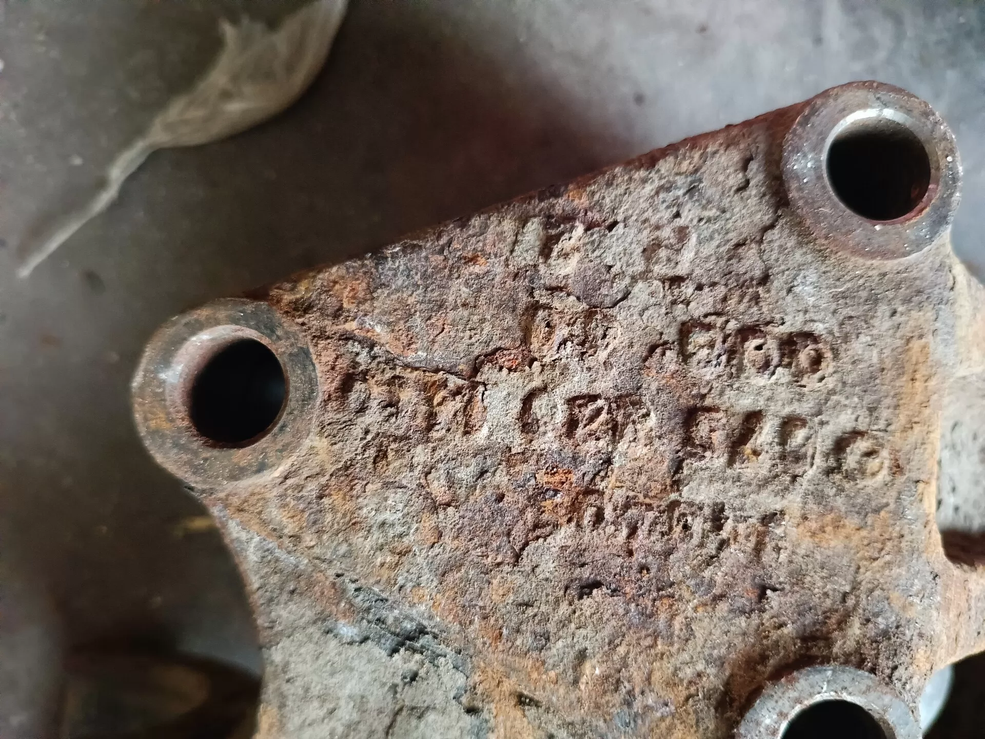 кронштейн стабилизатора заднего