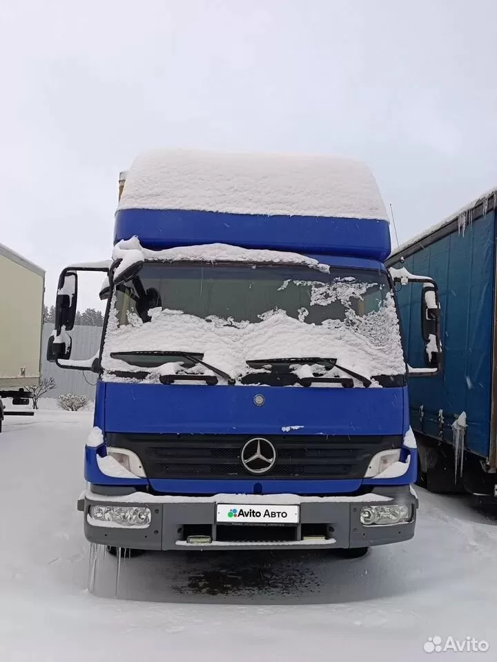 Тентованный грузовик 43 м³ Mercedes-Benz Atego 816, 2008