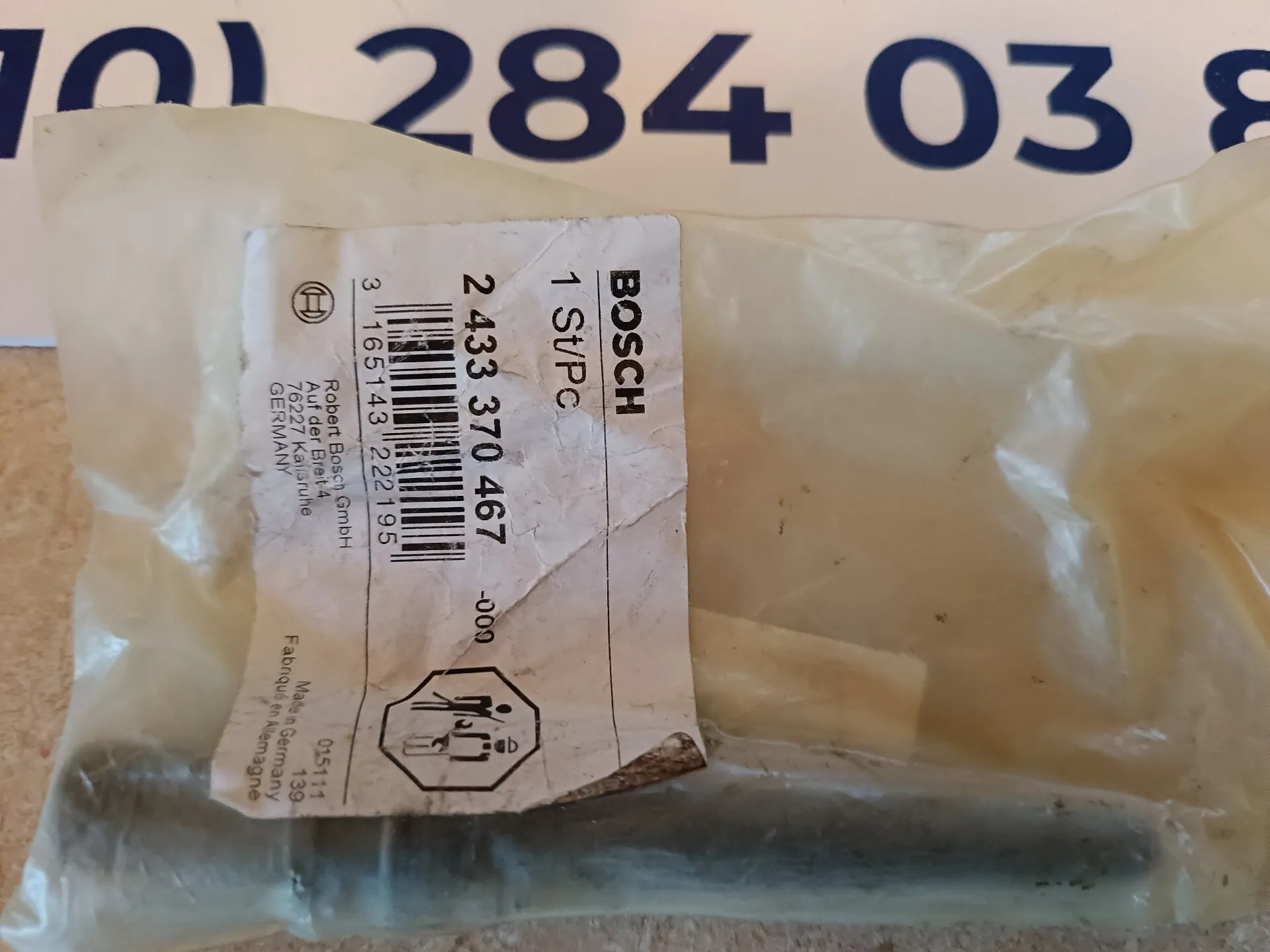 A5410170324 Трубка нагнетательная форсунки