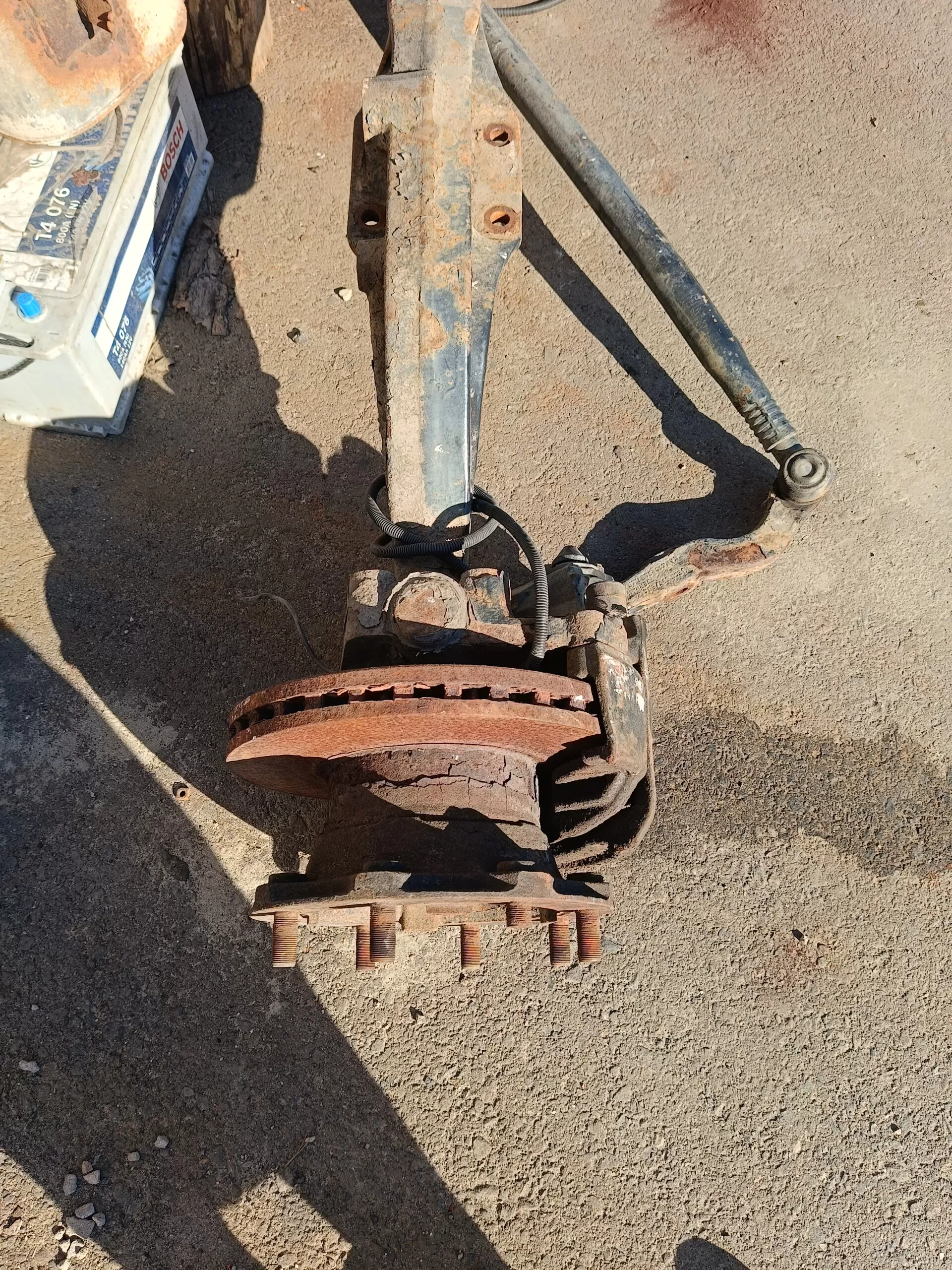 балка передняя в сборе Мерседес-Бенц 1218